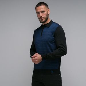 Men's knit zip neck sweater sz.XL